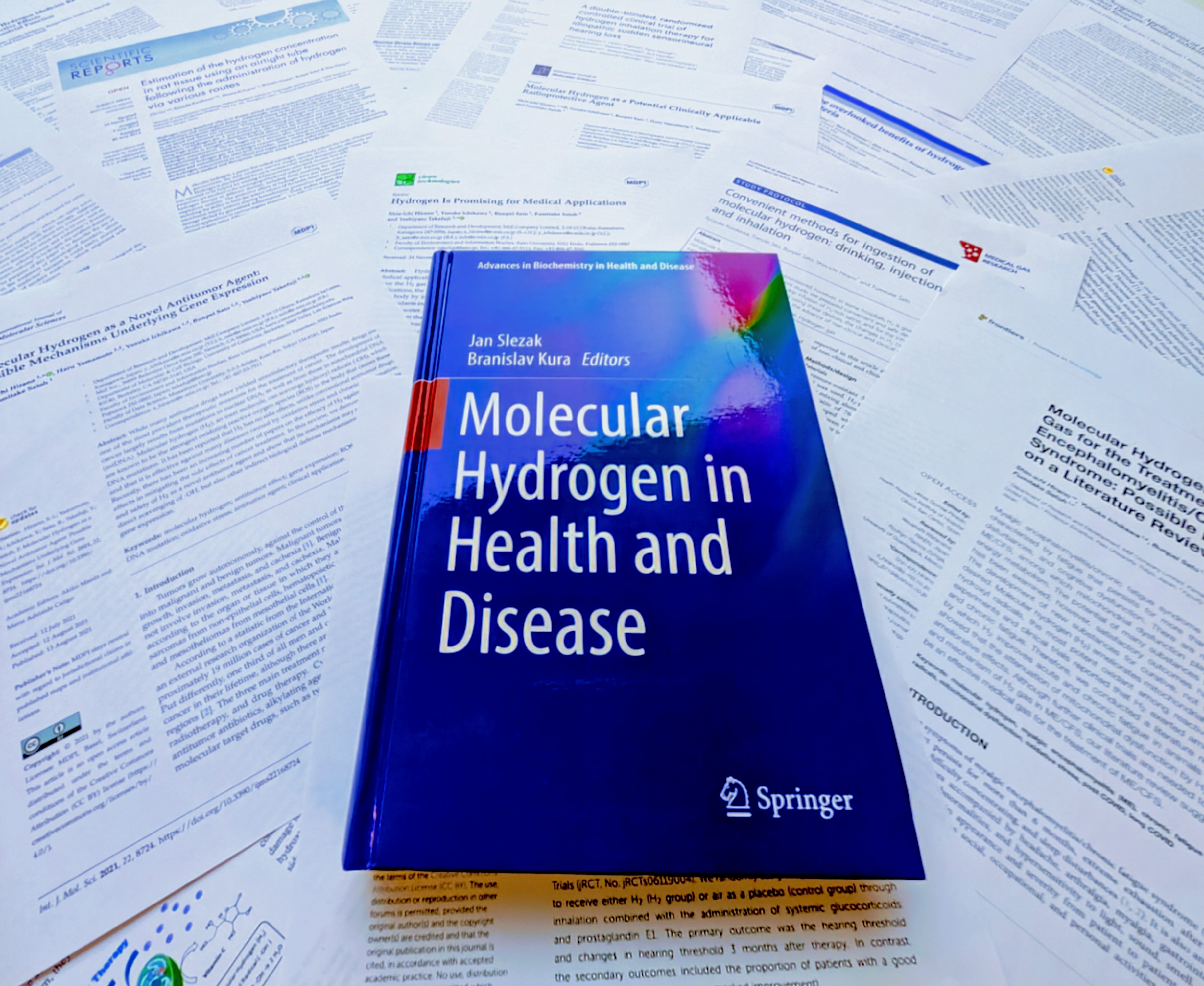 Molecular Hydrogen in Health and Disease (Springer Nature) と関連論文